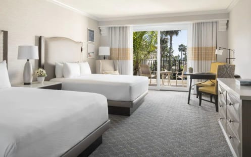 2 Queen Beds Partial Ocean View